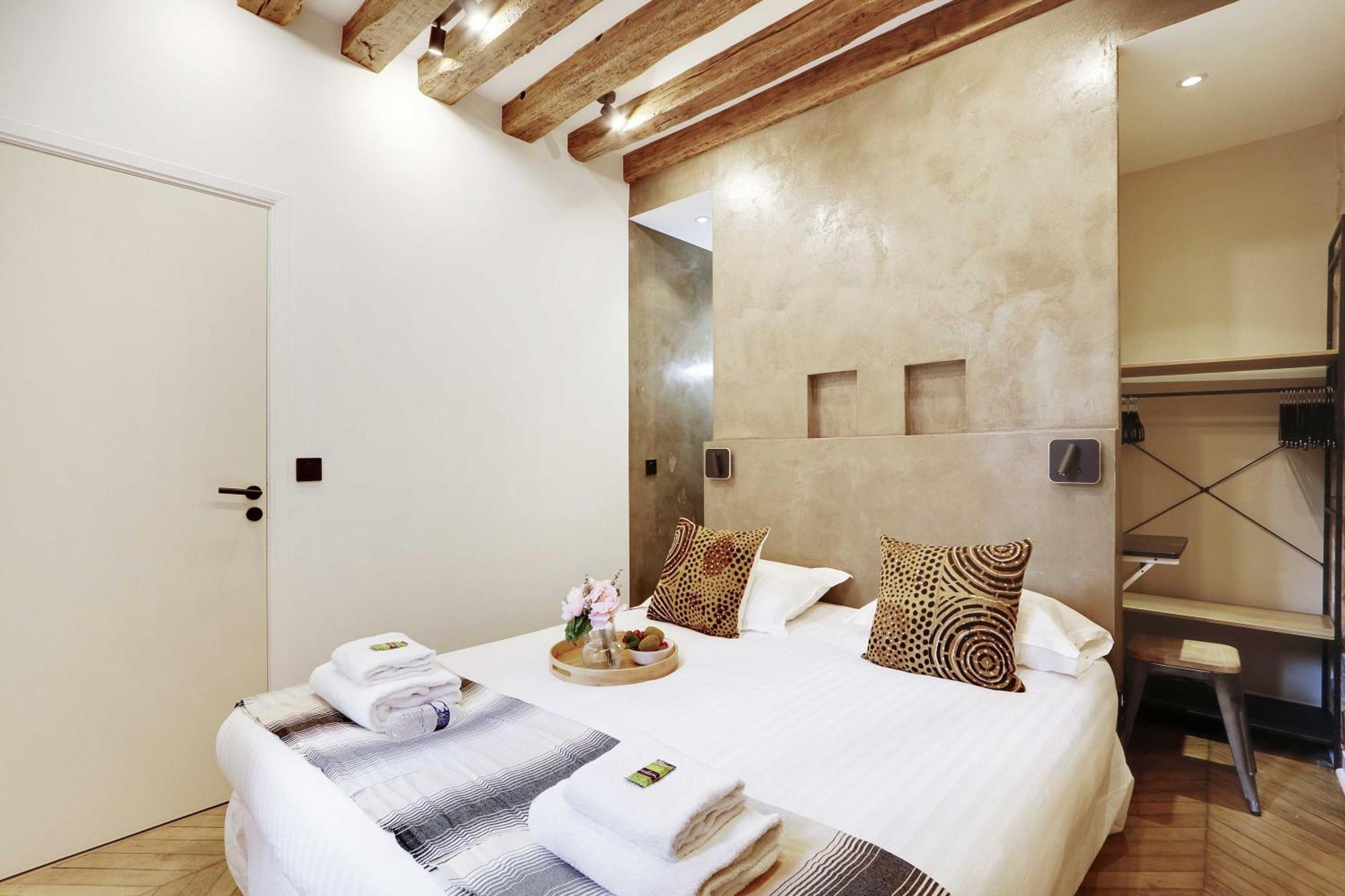 Authentic Apartment - 1Br-4P - Le Marais Paris Eksteriør billede