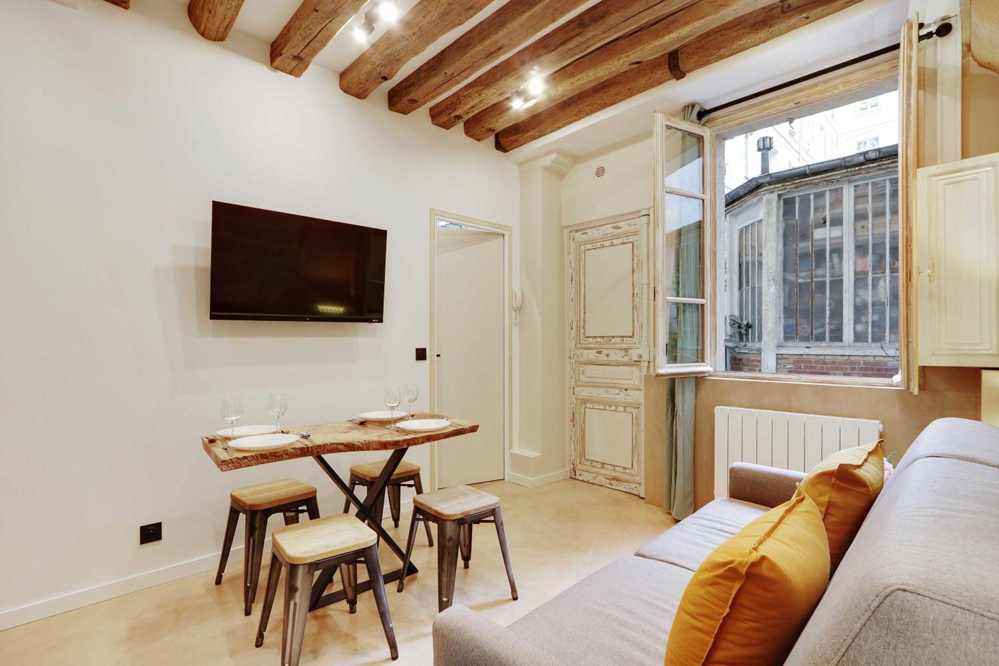 Authentic Apartment - 1Br-4P - Le Marais Paris Eksteriør billede