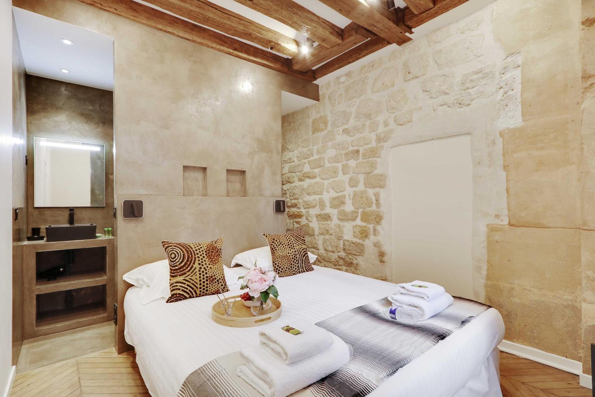 Authentic Apartment - 1Br-4P - Le Marais Paris Eksteriør billede
