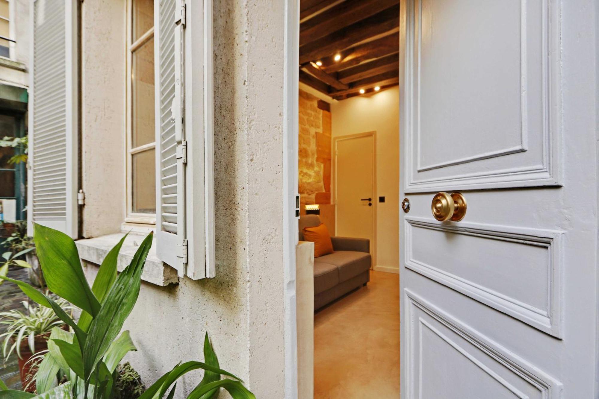 Authentic Apartment - 1Br-4P - Le Marais Paris Eksteriør billede